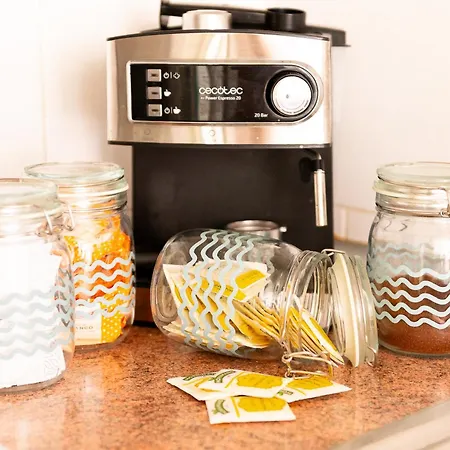 Coqueto Con Terraza Junto A Lägenhet Candelaria